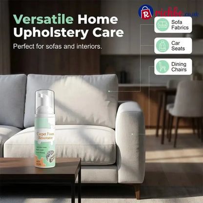 📍🔥Limited Time Promotion 49% OFF🔥Waterless Carpet Foam Stain Remover with Towel