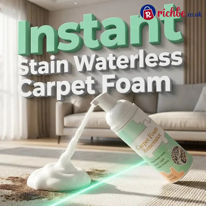 📍🔥Limited Time Promotion 49% OFF🔥Waterless Carpet Foam Stain Remover with Towel