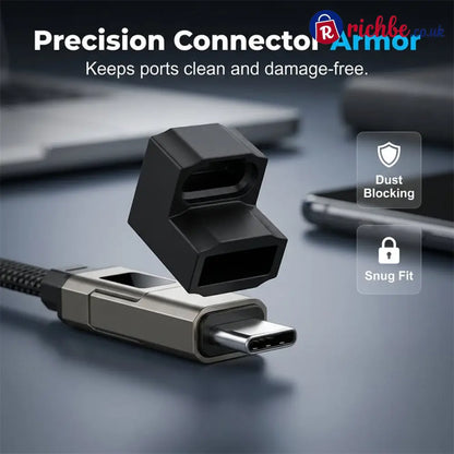 🔥Limited Time SALE 40% OFF🔥4-in-1 Digital Display Keychain Charging Cable