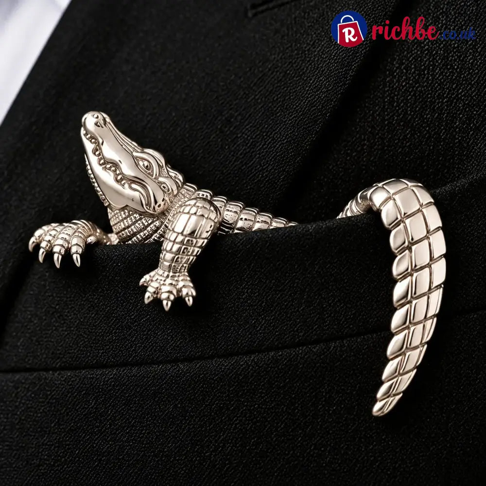 ✨ Luxury Sculpted Animal Brooch – Premium Statement Piece for Suits & Blazers