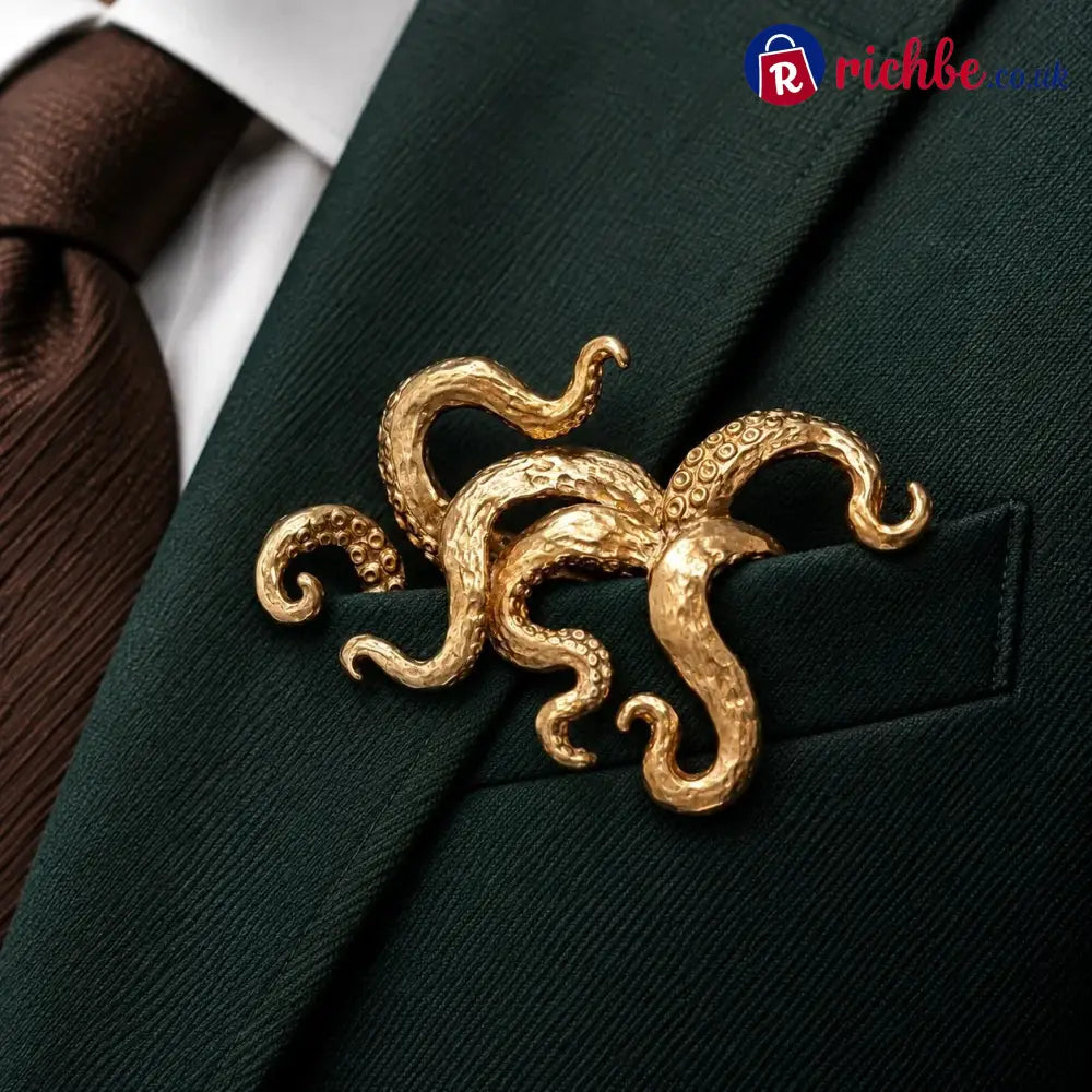 ✨ Luxury Sculpted Animal Brooch – Premium Statement Piece for Suits & Blazers