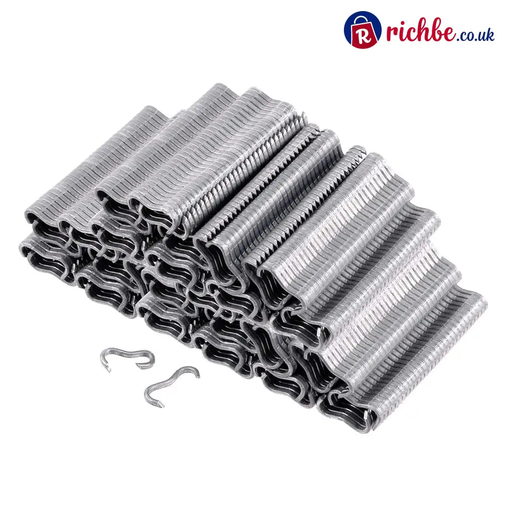 M-Type Hog Ring Pliers Kit – Semi-Automatic Spring-Loaded Fence & Cage Repair Tool - BUY 1 / 600pcs M Clips