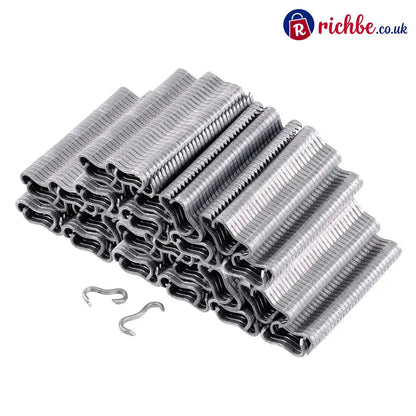 M-Type Hog Ring Pliers Kit – Semi-Automatic Spring-Loaded Fence & Cage Repair Tool - BUY 1 / 600pcs M Clips
