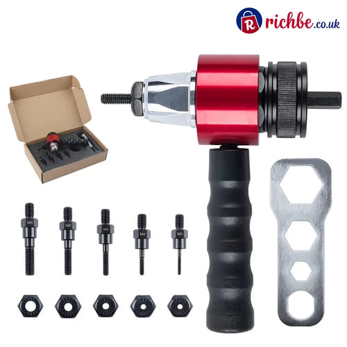 M3-M8 Electric Rivet Gun Adapter Kit