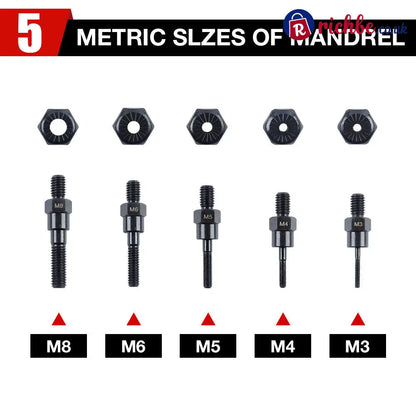 M3-M8 Electric Rivet Gun Adapter Kit