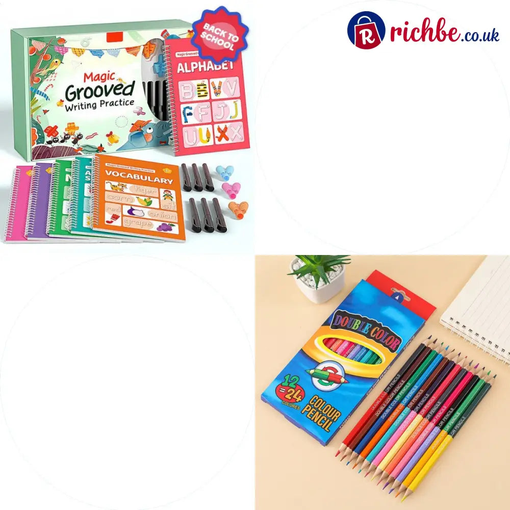 Magic Grooved Copybook Writing Practice Set - Writing Practice Set only - Hot sale