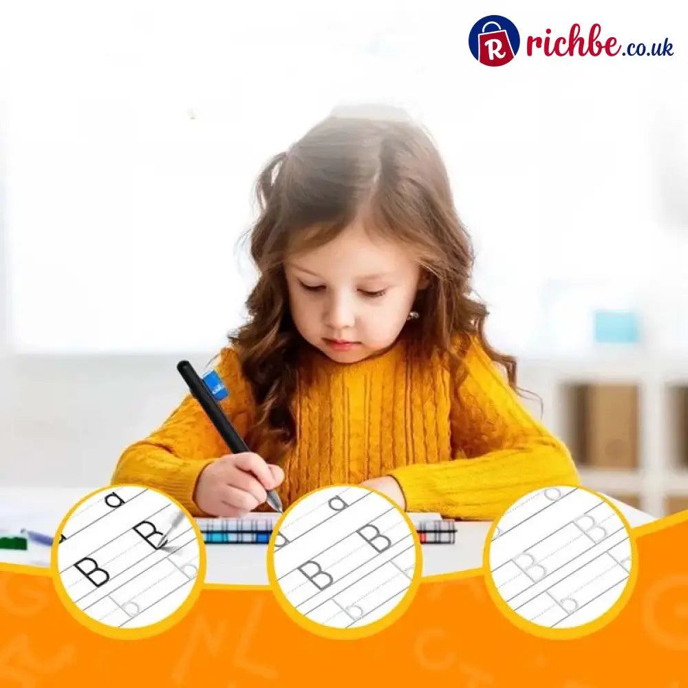 Magic Grooved Copybook Writing Practice Set - Writing Practice Set only - Hot sale