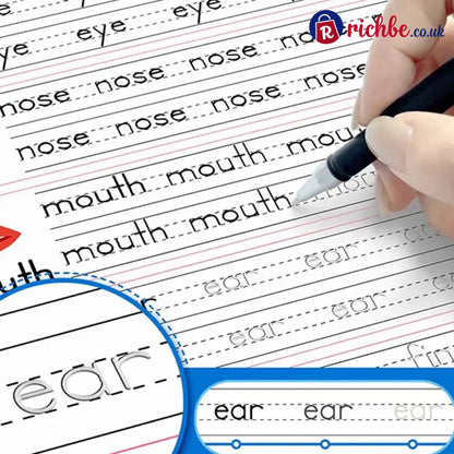 Magic Grooved Copybook Writing Practice Set - Writing Practice Set only - Hot sale