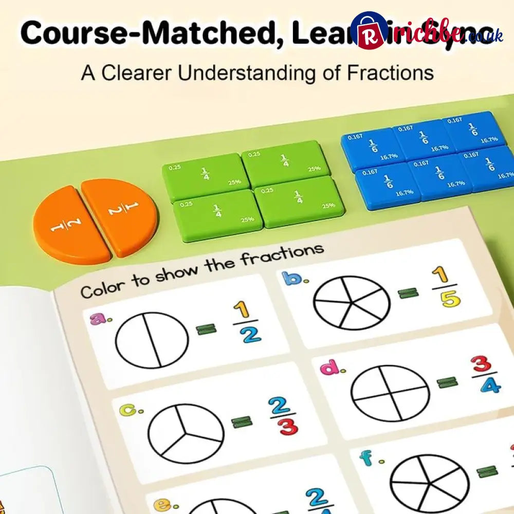 📚🧲Magnetic Fraction Demonstration Book
