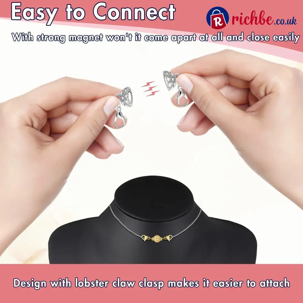 🔥Magnetic Necklace Clasps and Closures