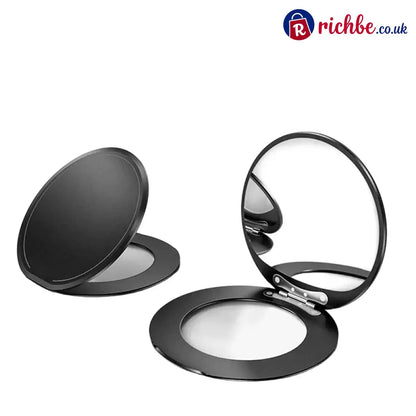 Magnetic Phone Stand with MIni Mirror 💕 - black / Buy 1 - Tools & Gadgets