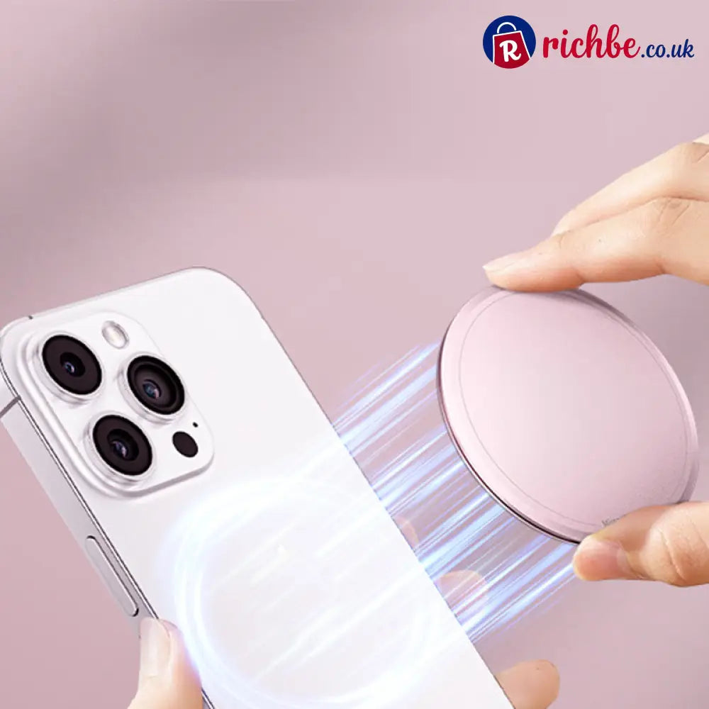 Magnetic Phone Stand with MIni Mirror 💕 - Tools & Gadgets
