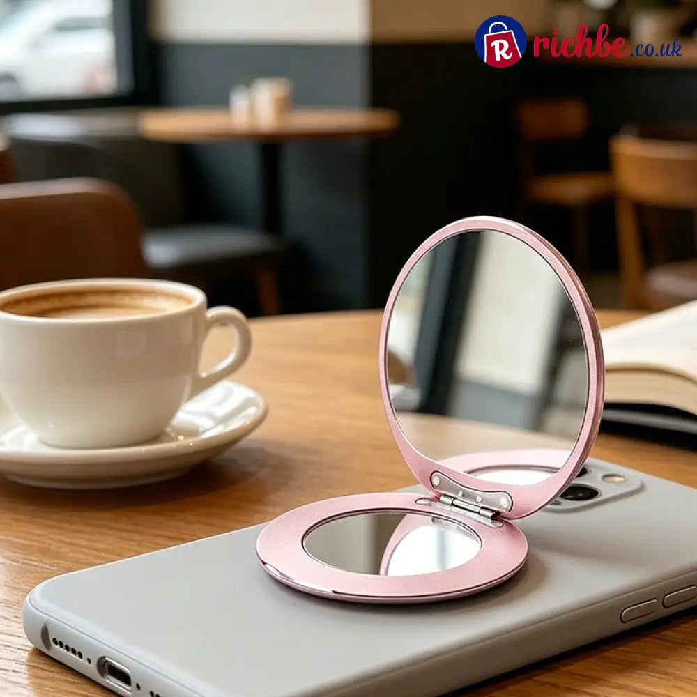 Magnetic Phone Stand with MIni Mirror 💕 - Tools & Gadgets