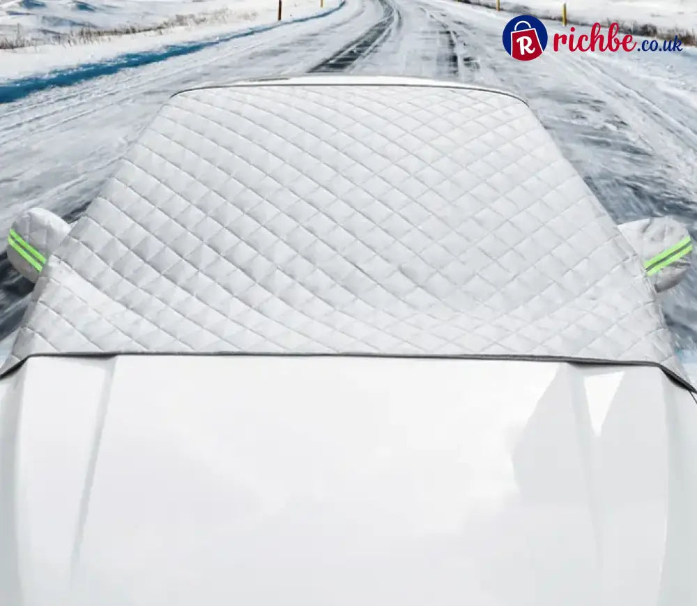 🚗 Magnetic Windshield Cover – All-Season Sun Snow & Frost Protector for Cars SUVs & Trucks - Standard Version | Basic