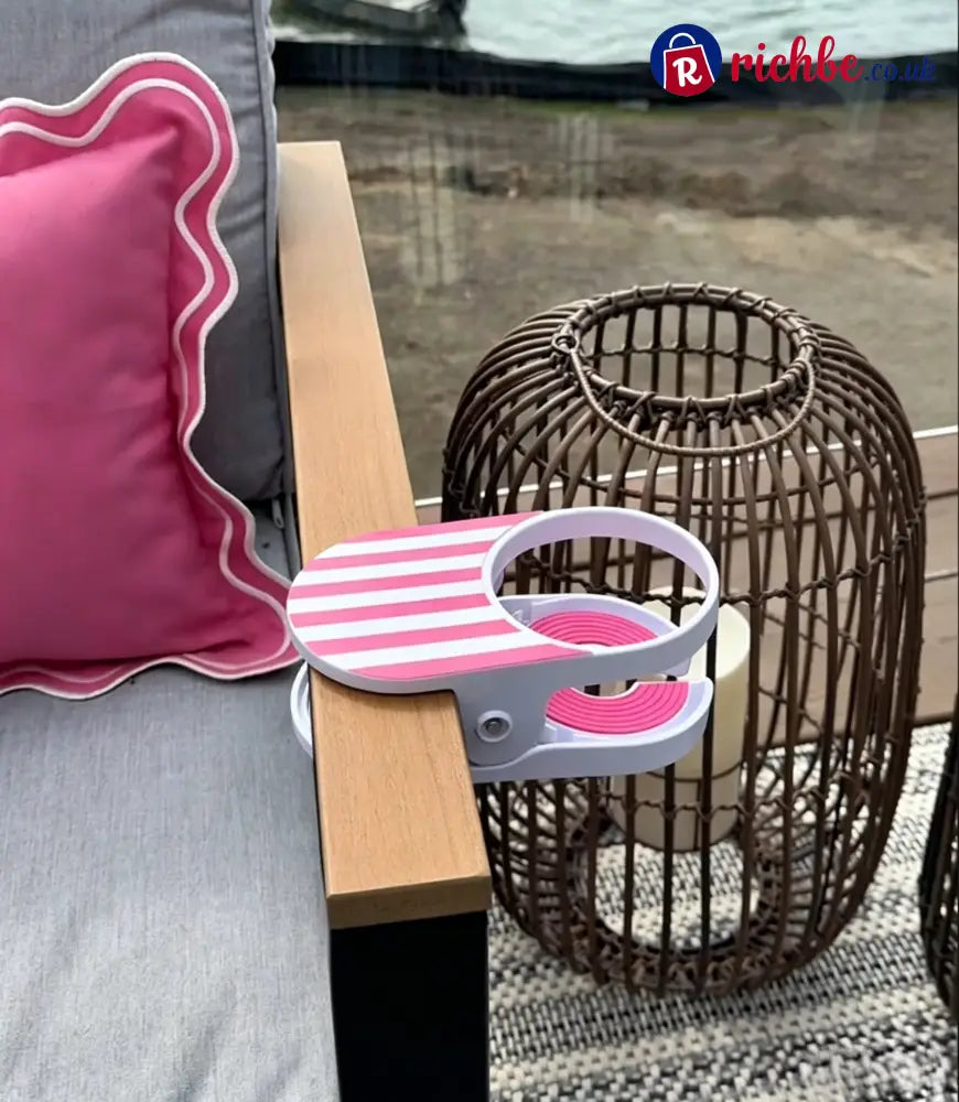 🏖️Mainstays Clip-On Drink Holder – Secure Your Beverage Anywhere!🍾