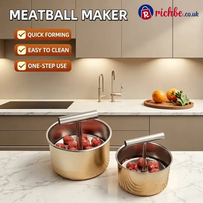 🥩Meatball Maker Spoon – Stainless Steel, Non-Stick, Perfect Homemade Meatballs