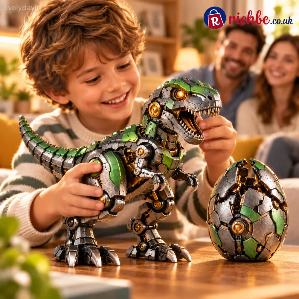 🦖🔥 Mechanical T-Rex Egg – From Mysterious Egg to Mighty Robotic Dinosaur! 🥚⚙️✨
