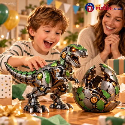 🦖🔥 Mechanical T-Rex Egg – From Mysterious Egg to Mighty Robotic Dinosaur! 🥚⚙️✨