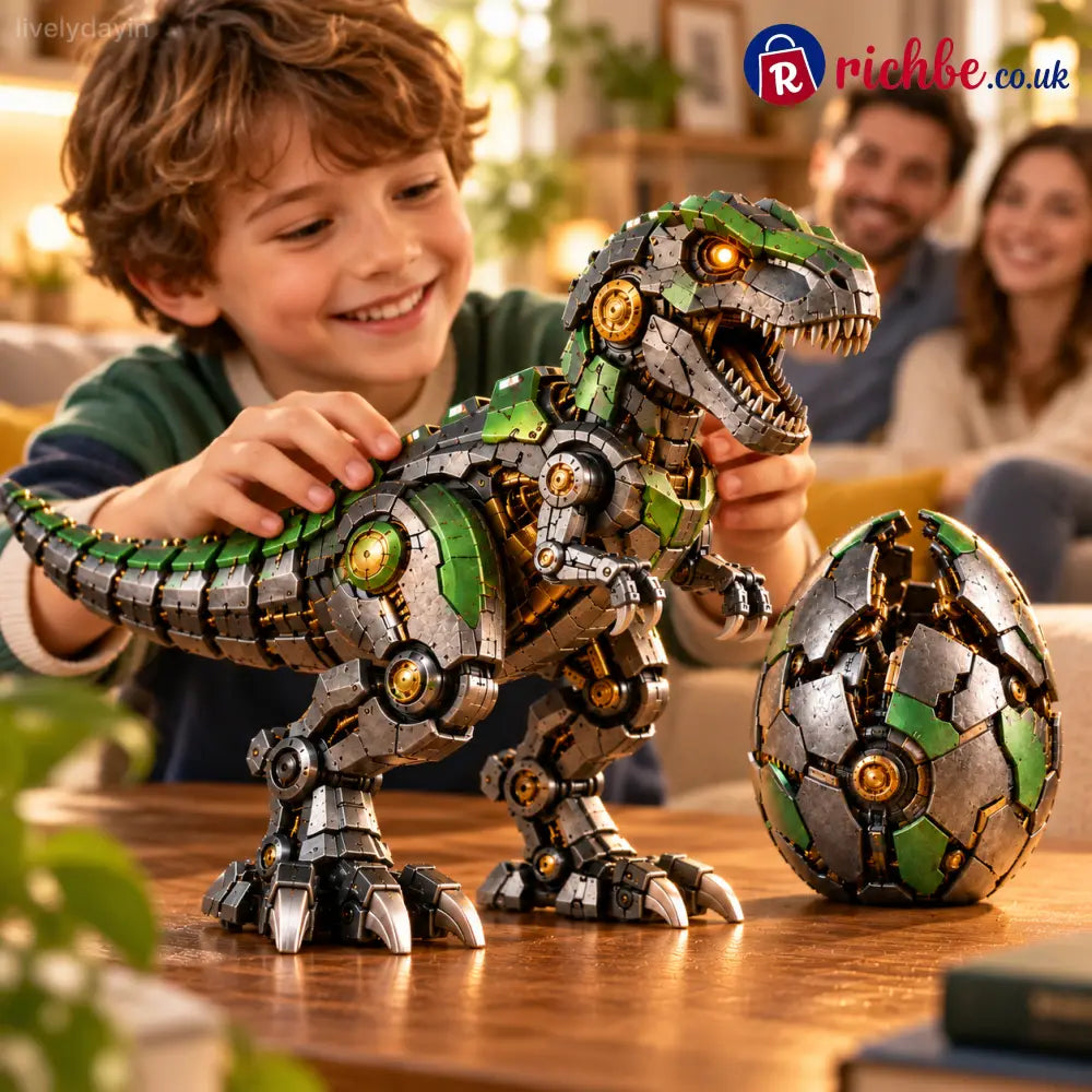 🦖🔥 Mechanical T-Rex Egg – From Mysterious Egg to Mighty Robotic Dinosaur! 🥚⚙️✨
