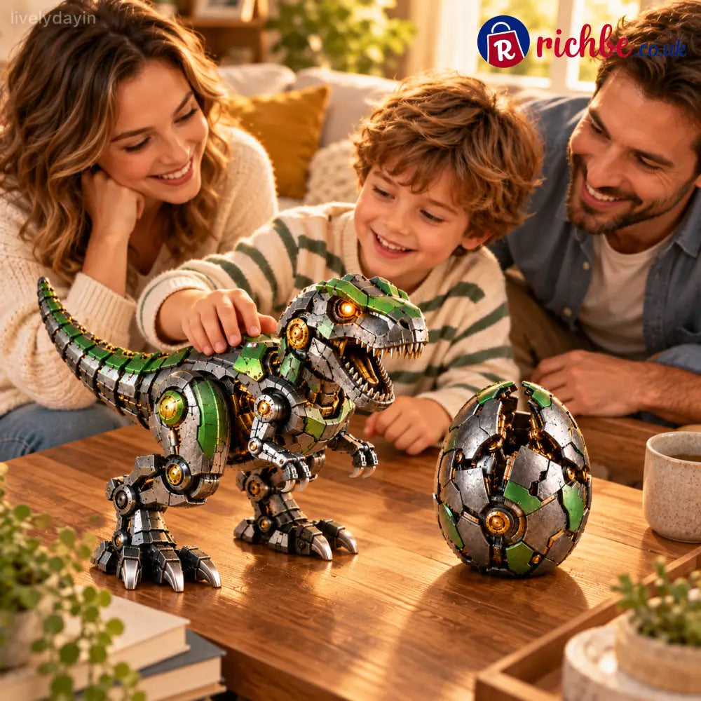 🦖🔥 Mechanical T-Rex Egg – From Mysterious Egg to Mighty Robotic Dinosaur! 🥚⚙️✨