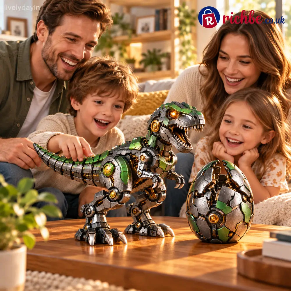 🦖🔥 Mechanical T-Rex Egg – From Mysterious Egg to Mighty Robotic Dinosaur! 🥚⚙️✨