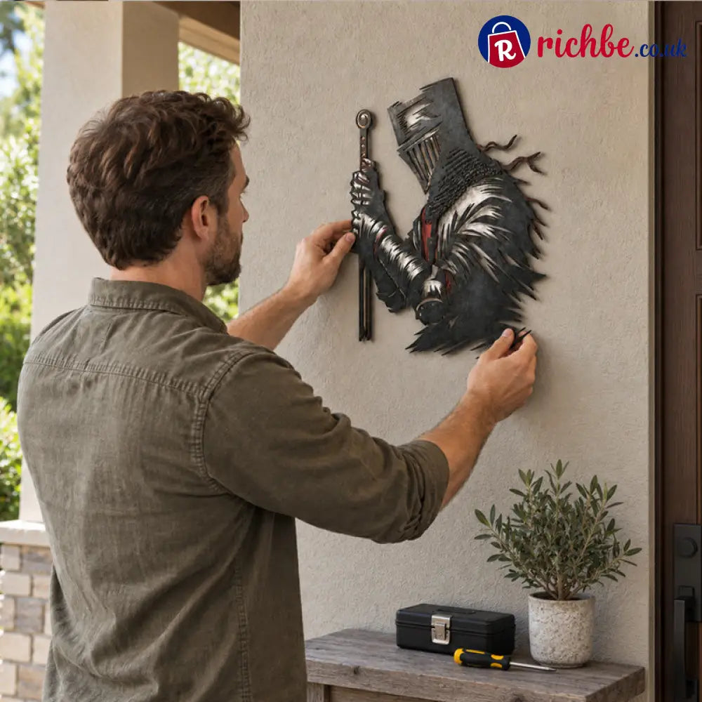 ⚔️Medieval Knight Wall Decor – The Guardian Knight - Houseware & Kitchen