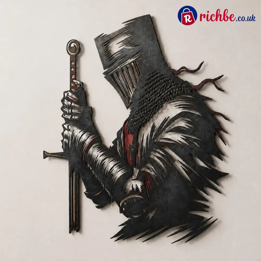 ⚔️⚔️Medieval Knight Wall Decor – The Guardian Knight - Houseware & Kitchen