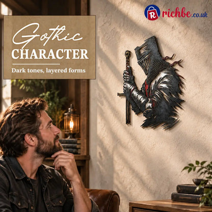 ⚔️⚔️Medieval Knight Wall Decor – The Guardian Knight - Houseware & Kitchen