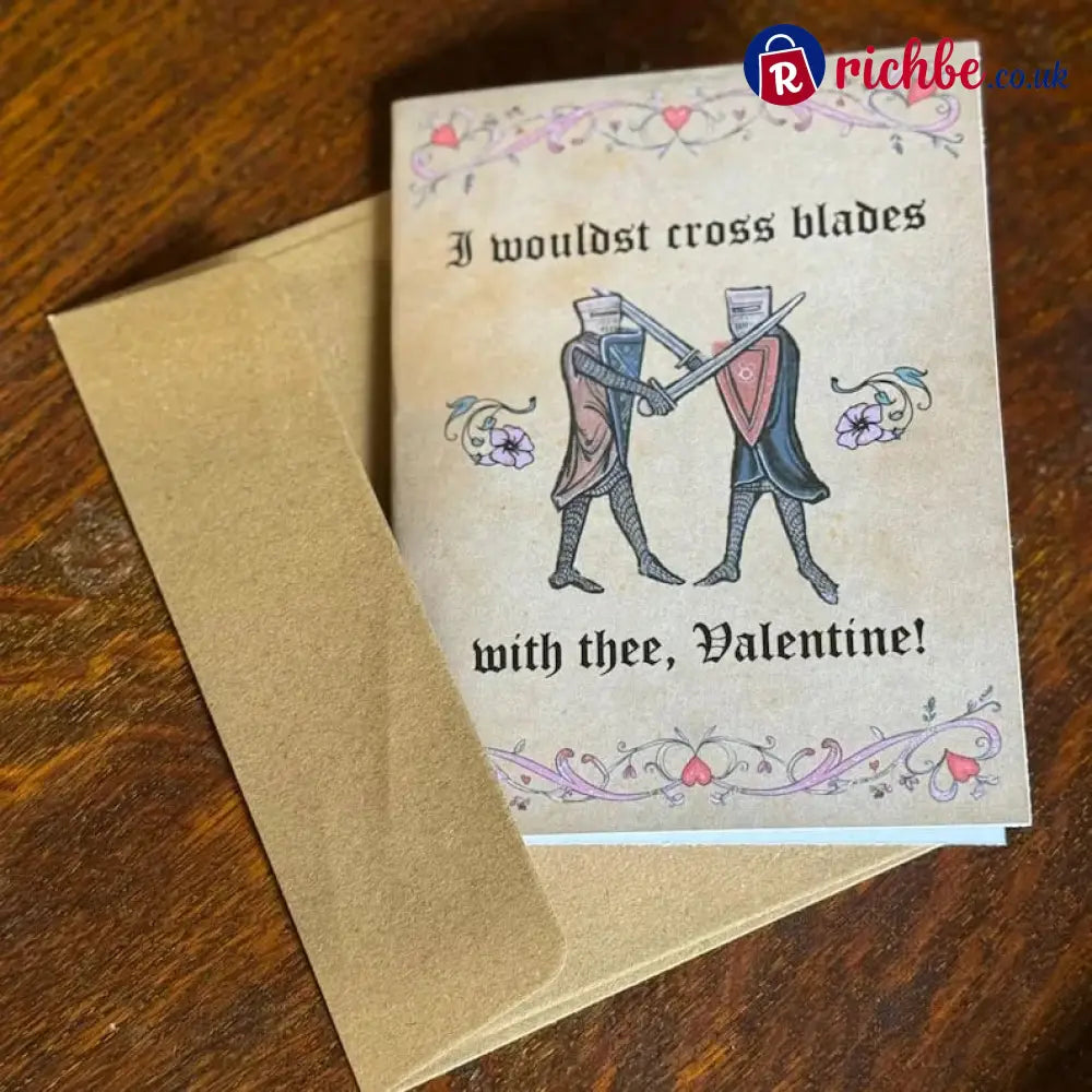Medieval Valentine’s Cards - Cross Blades / 🔥Buy 1