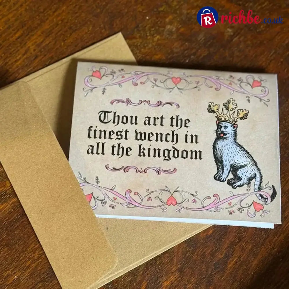 Medieval Valentine’s Cards - Finest Wench / 🔥Buy 1