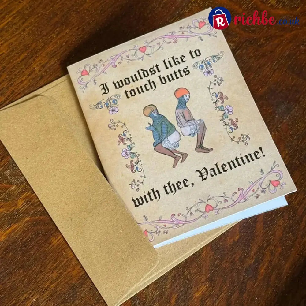 Medieval Valentine’s Cards - Touch Butts / 🔥Buy 1