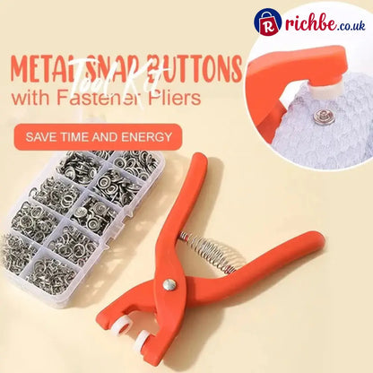 ✨Metal Snaps or Clamping Pliers - Pliers & Metal buckle*50pcs - Houseware & Kitchen