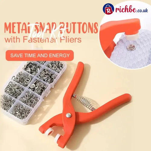 ✨Metal Snaps or Clamping Pliers - Pliers & Metal buckle*50pcs - Houseware & Kitchen