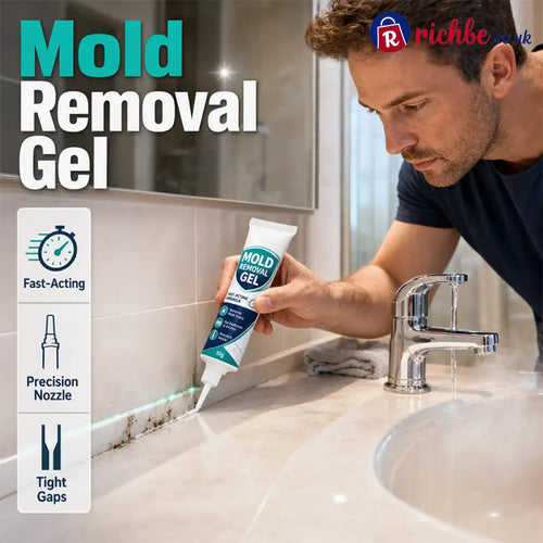 🧽 Mildew Stain Cleaning Gel | Grout & Caulk - Housewares & Kitchen
