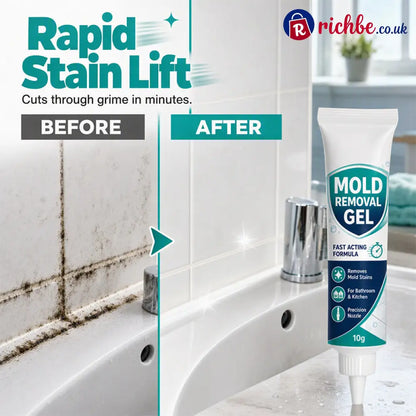 🧽 Mildew Stain Cleaning Gel | Grout & Caulk - Housewares & Kitchen