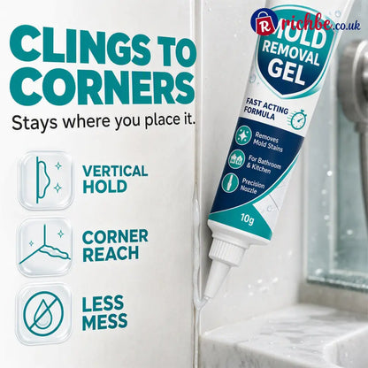🧽 Mildew Stain Cleaning Gel | Grout & Caulk - Housewares & Kitchen