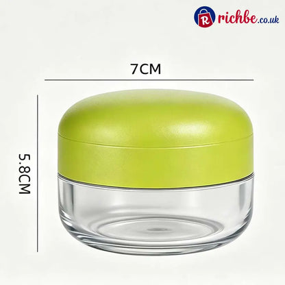 Mini Garlic Chopper and Press with Container - Houseware & Kitchen