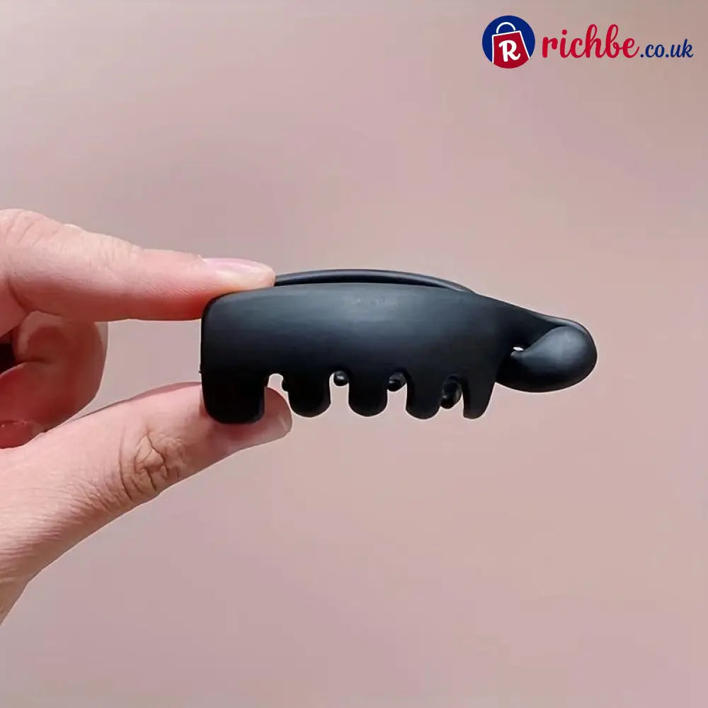 Mini Non-Slip Banana Hair Clips (4PCS) – Lightweight Hair Claw for Thin/Fine Hair Ponytails & Buns