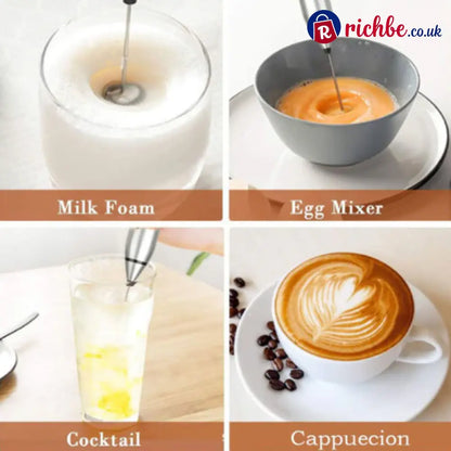 Mini Portable Electric Frother Set ☕ - Houseware & Kitchen