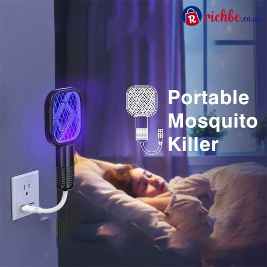 ⚡🦟Mini USB Electric Mosquito Killer Trap💥 - Black / Buy 1 - Houseware & Kitchen