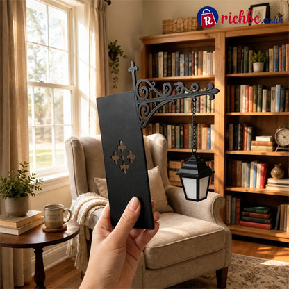 Miniature Retro Streetlight Bookend Light 📖✨ - Hot Sale