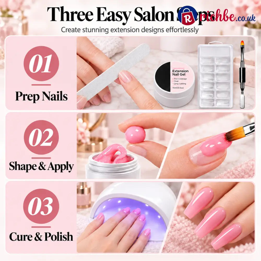 💅 Moldable Builder Gel for Nail Extension