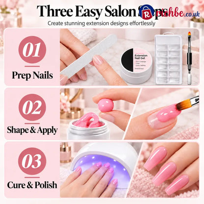 💅 Moldable Builder Gel for Nail Extension