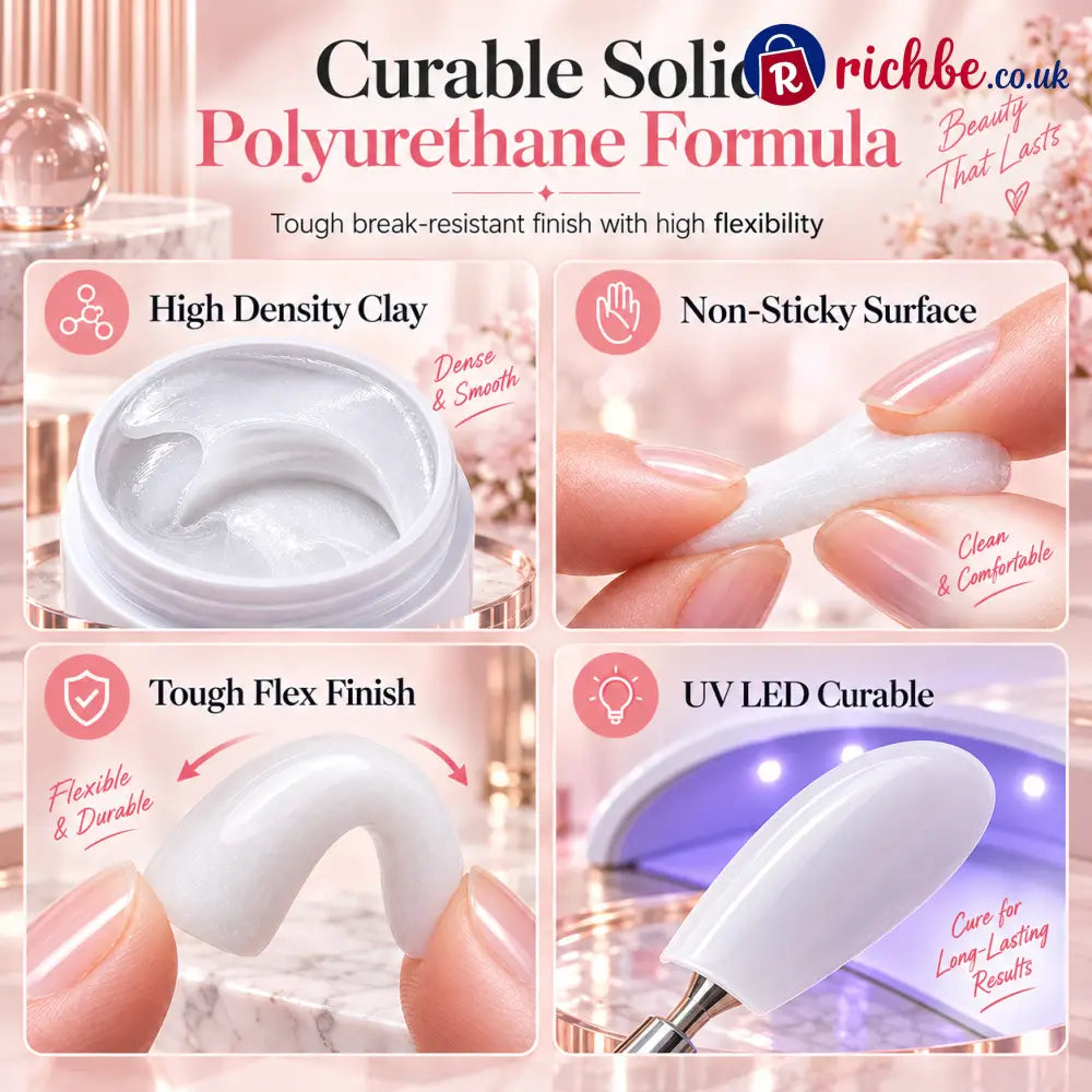 💅 Moldable Builder Gel for Nail Extension