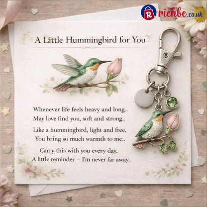💖Mother’s Day Hot Sale 49% OFF🐦Exclusive Custom Hummingbird Keychain - January