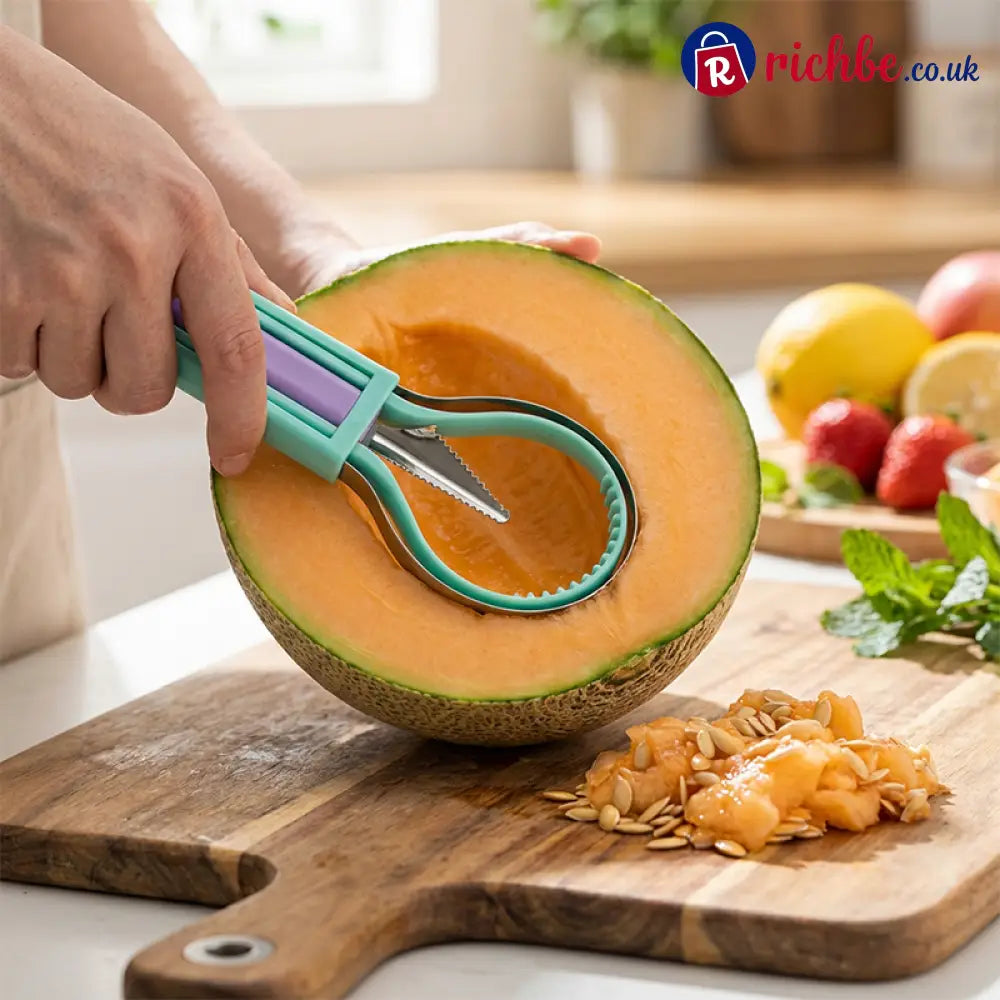 Multi-Functional Fruit Melon Baller Scoop Set 🍈 - Hot Sale
