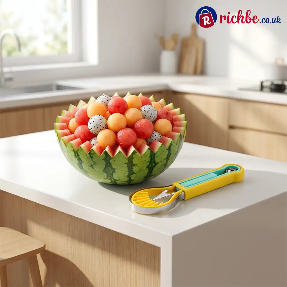 Multi-Functional Fruit Melon Baller Scoop Set 🍈 - Hot Sale