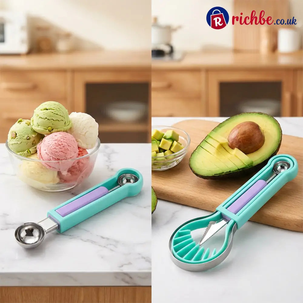 Multi-Functional Fruit Melon Baller Scoop Set 🍈 - Hot Sale