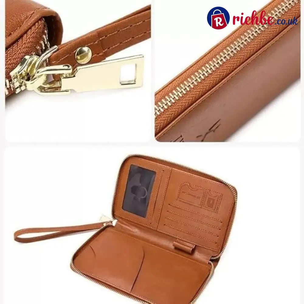 Multi-Functional RFID Passport Wallet