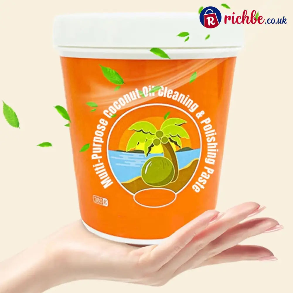 Multi-Purpose Coconut Oil Cleaning & Polishing Paste